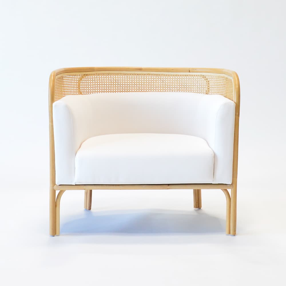 Beige Lounge Chair